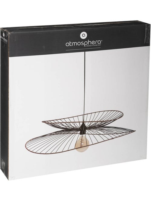 Alara lámpara colgante de metal negro d70cm - Kiabi Alara lámpara colgante de metal negro d70cm - Kiabi