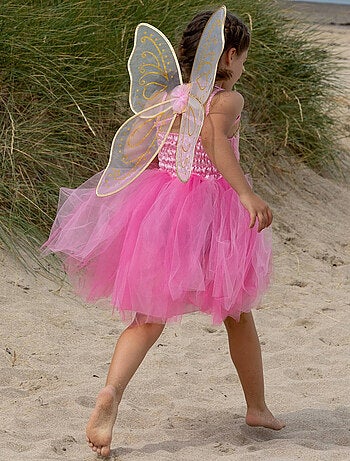 Alas de hada doradas niña disfraz accesorio | Labay