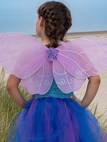 Alas de hada moradas niña disfraz princesa | Labay