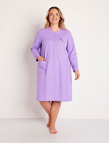 Albornoz con botones bordados - Afibel