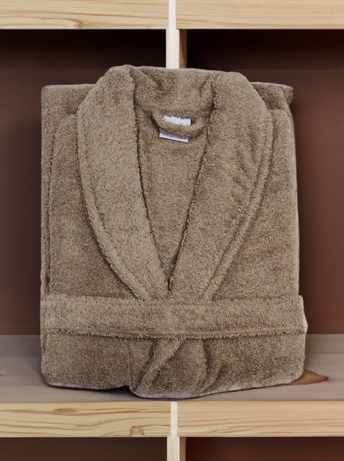 Albornoz de baño liso y colorido - Kiabi