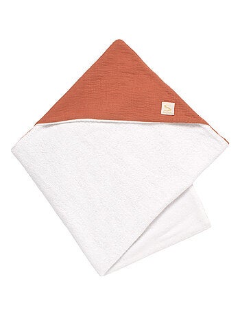 Albornoz de gasa doble de algodón y - SAUTHON