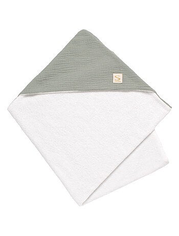 Albornoz de gasa doble de algodón y - SAUTHON