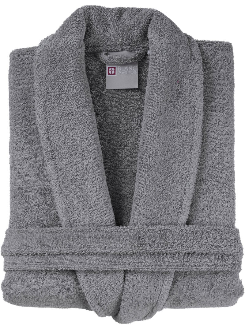 Albornoz de hombre 100% Algodón Gris - Kiabi