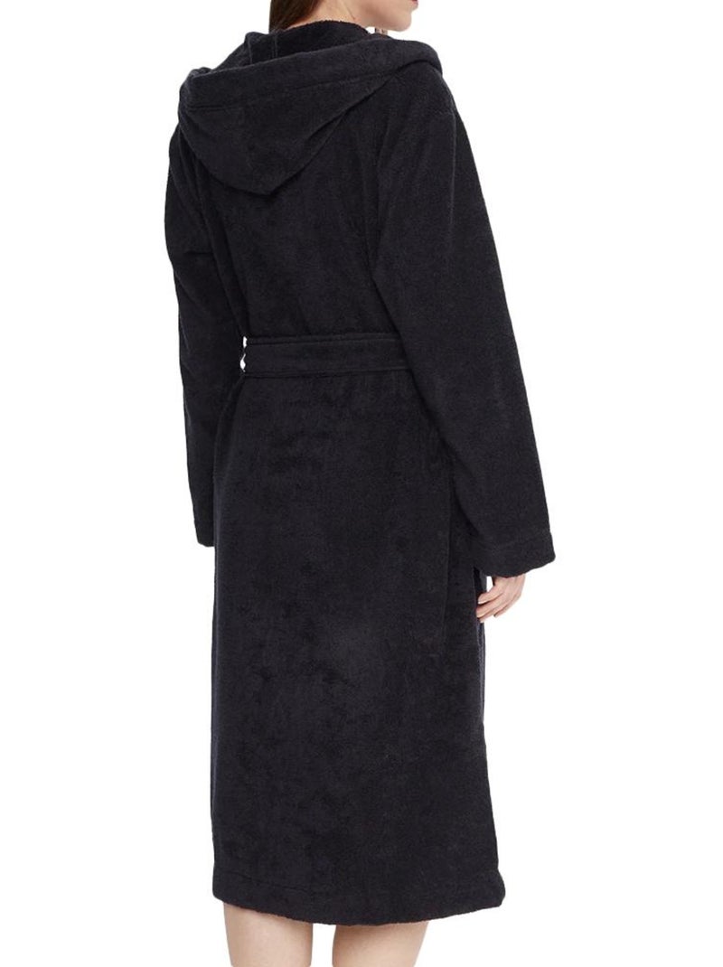 Albornoz de mujer tommy hilfiger de rizo Azul marino - Kiabi