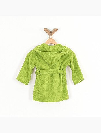 Albornoz infantil con capucha de rizo de algod?n COCOON