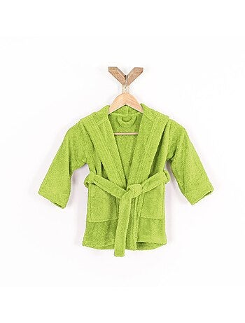 Albornoz infantil con capucha de rizo de algod?n COCOON