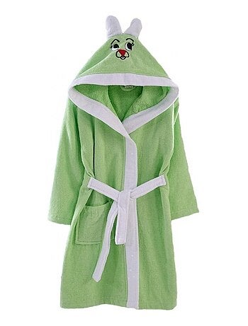 Albornoz infantil de rizo