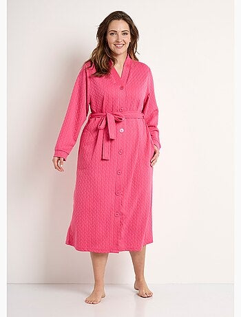 Albornoz kimono largo con botones - Afibel