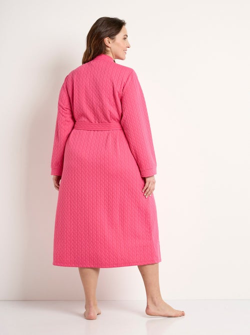 Albornoz kimono largo con botones - Afibel - Kiabi
