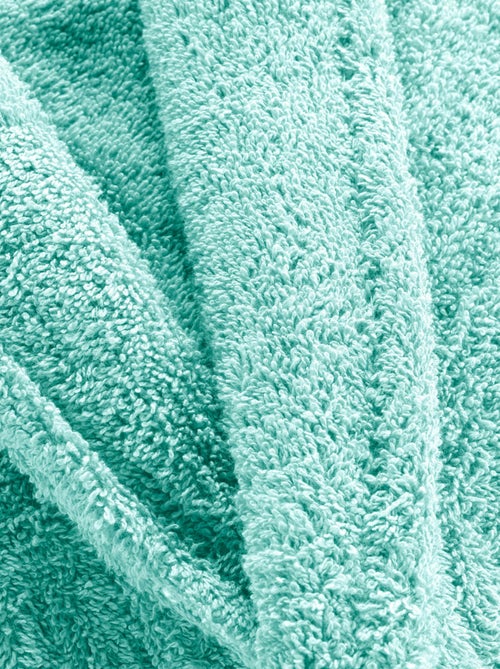 Albornoz liso con cuello chal - Kiabi