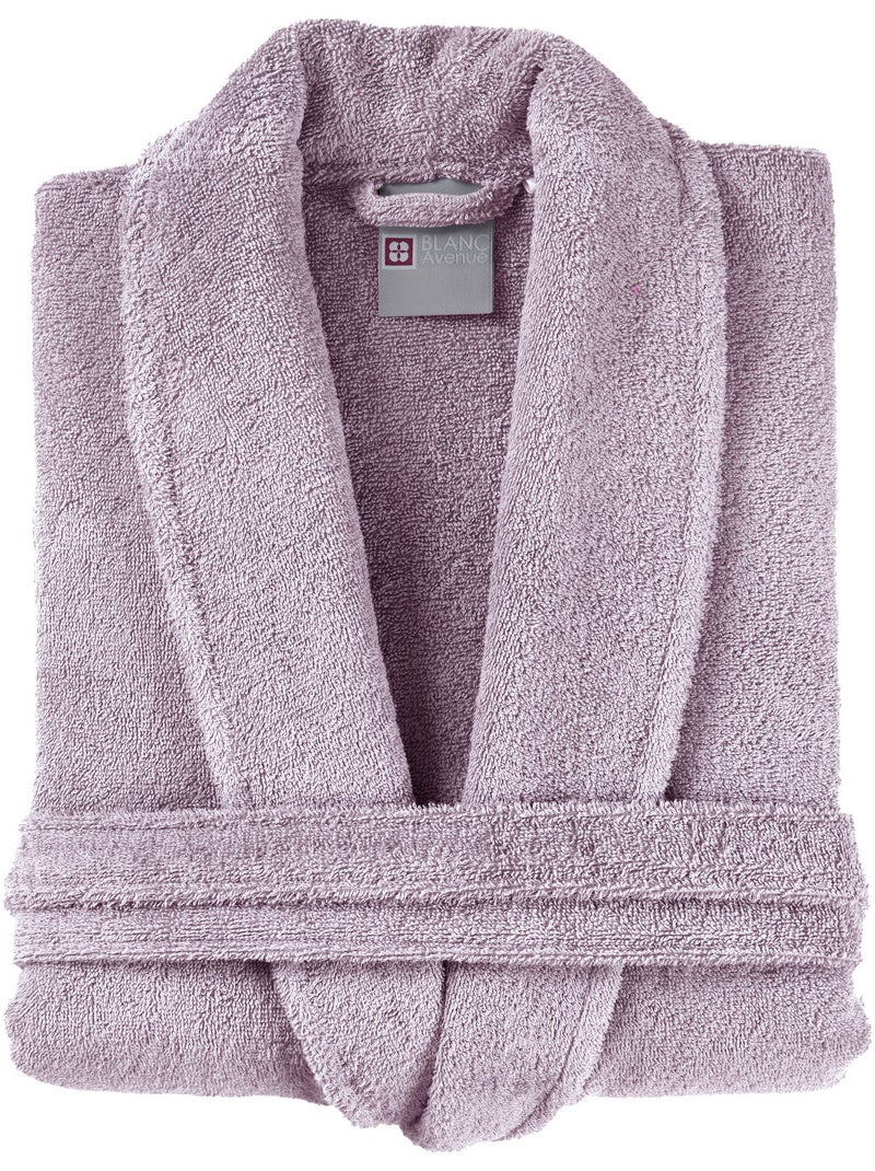 Albornoz mujer 100% algodón Rosa - Kiabi