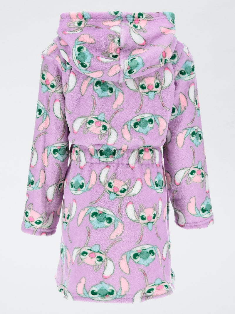 Albornoz suave 'Disney' 'Stitch' en polar Azul - Kiabi