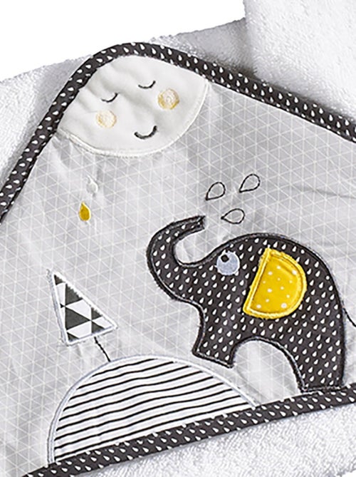 Albornoz y guante blanco de - SAUTHON - Kiabi