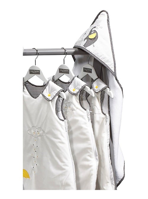 Albornoz y guante blanco de - SAUTHON - Kiabi