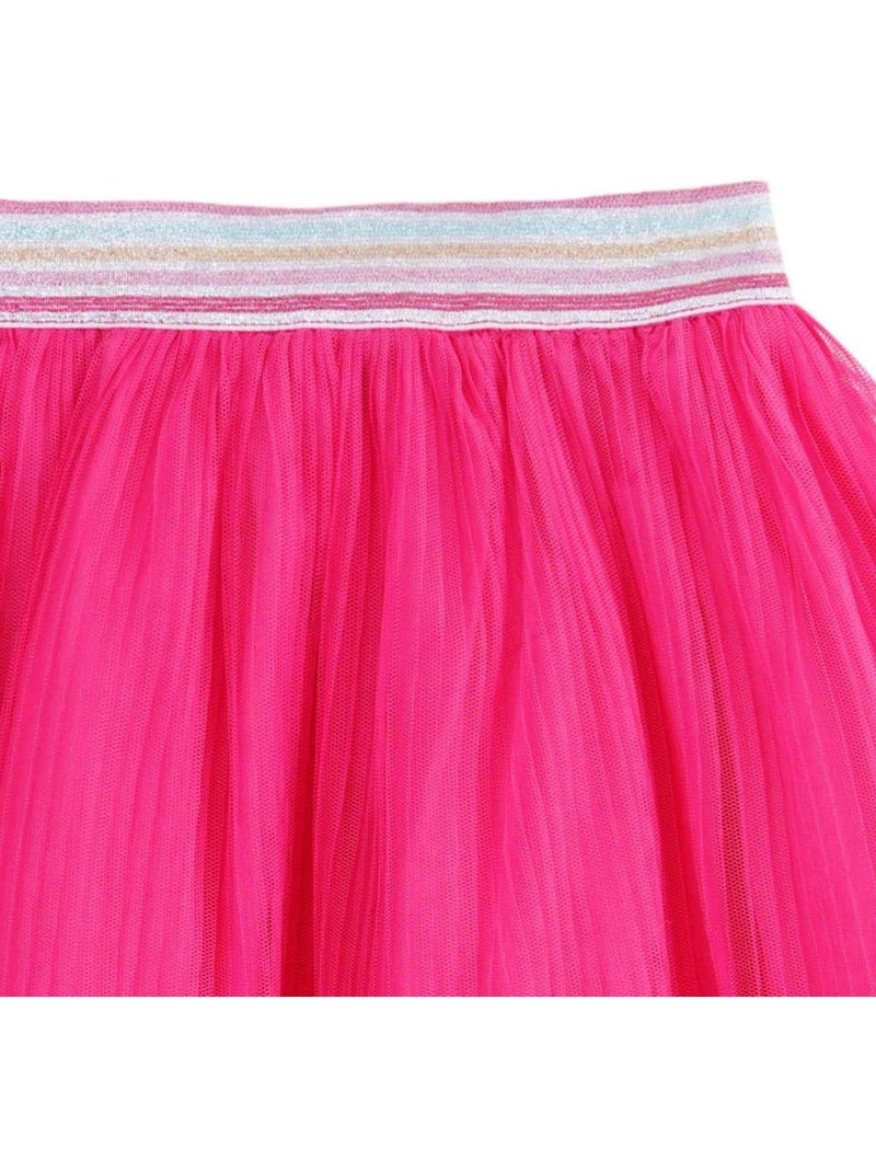 alda tutú de verano para niña | Tul rosa fucsia | CLOCHETTE Rosa fucsia - Kiabi