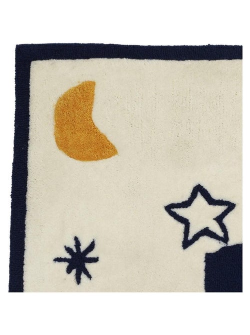 Alfombra acrílica blanca para dormitorio - SAUTHON - Kiabi