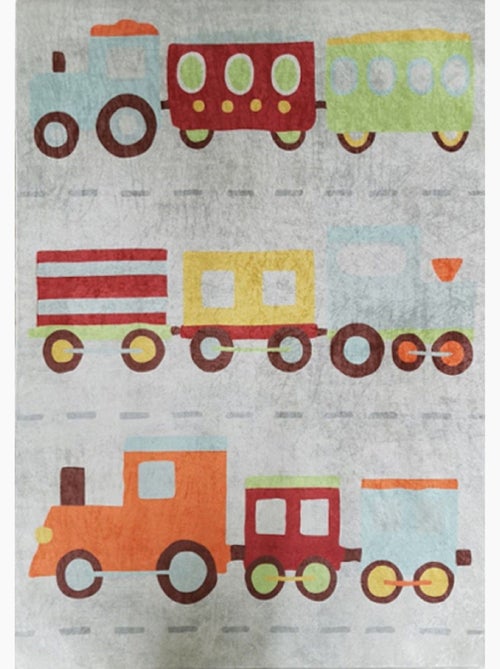 Alfombra colorida TRAIN - Kiabi