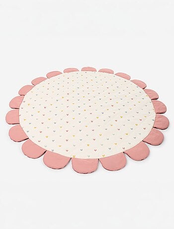 Alfombra con forma de flor