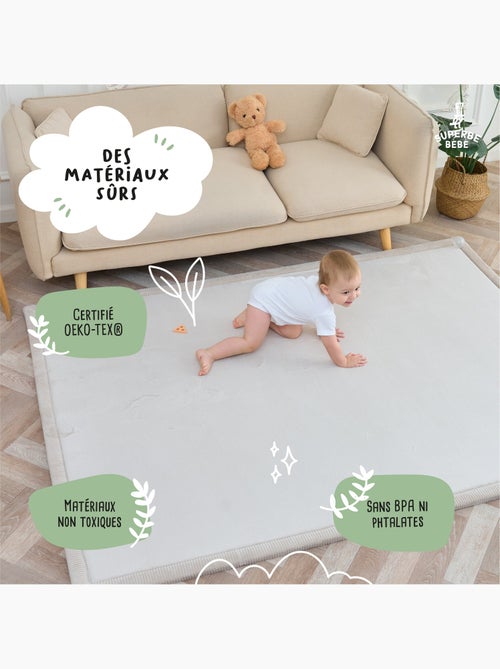 Alfombra de actividades y juego de espuma - 200x150x2,5 - Cocoon Plus | SUPERBE BEBE - Kiabi