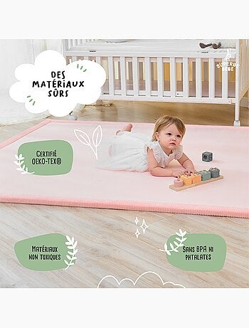 Alfombra de actividades y juego de espuma - 200x150x2,5 - Cocoon Plus | SUPERBE BEBE