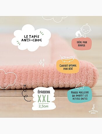 Alfombra de actividades y juego de espuma - 200x150x2,5 - Cocoon Plus | SUPERBE BEBE