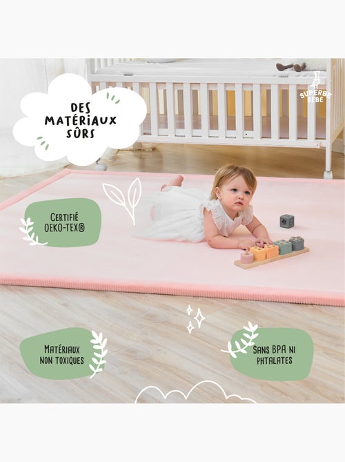 Alfombra de actividades y juego de espuma - 200x150x2,5 - Cocoon Plus | SUPERBE BEBE - Kiabi