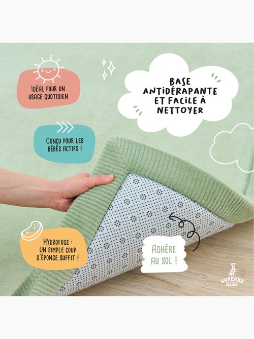 Alfombra de actividades y juego de espuma - 200x150x2,5 - Cocoon Plus | SUPERBE BEBE - Kiabi