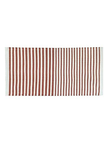 Alfombra de algodón con rayas retro JOEY – 60 x 90 cm Future Home