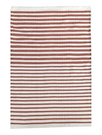 Alfombra de algodón con rayas retro JOEY – 60 x 90 cm Future Home