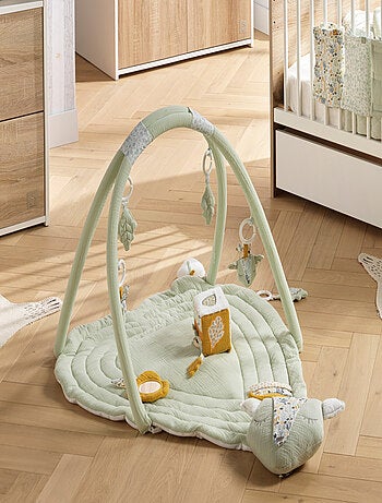 Alfombra de algodón verde lima - SAUTHON