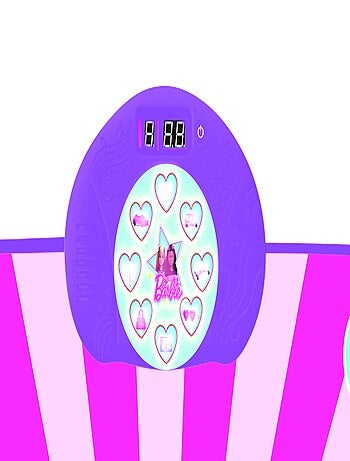 Alfombra de baile barbie electrónica, bluetooth y luminosa con 6 modos de juego