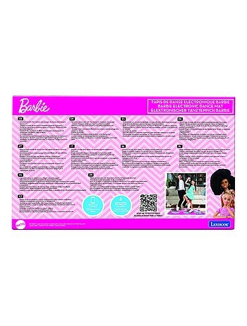 Alfombra de baile barbie electrónica, bluetooth y luminosa con 6 modos de juego