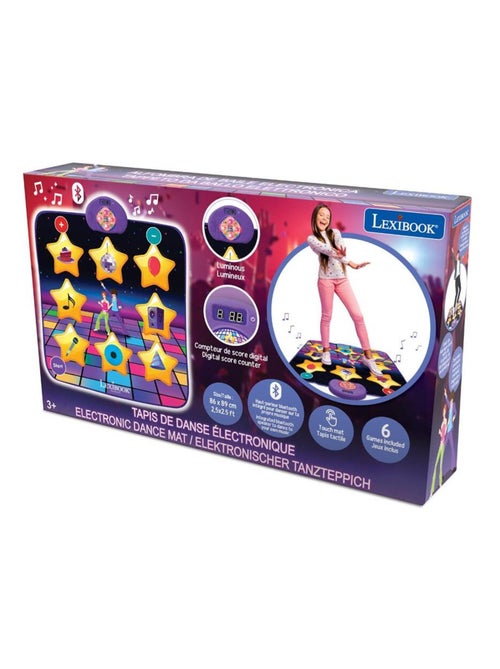 Alfombra de baile electrónica, Bluetooth y luminosa con 6 modos de juego - Kiabi