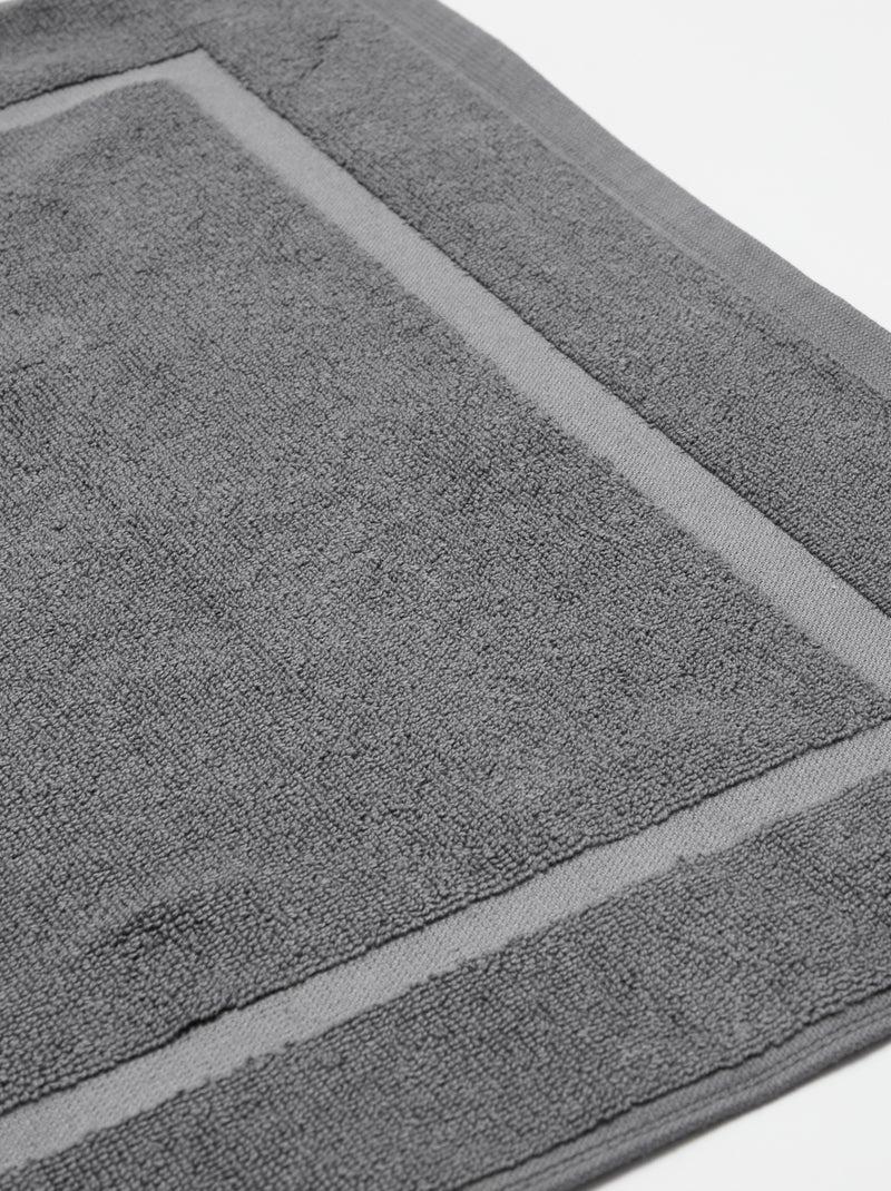 Alfombra de baño 80 x 50 cm Gris - Kiabi