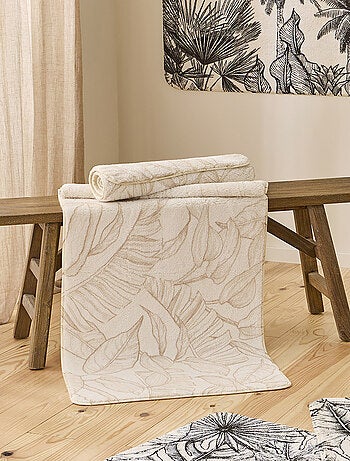 Alfombra de baño antideslizante 'BOTANIC' 60 x 120 cm – Guy Levasseur