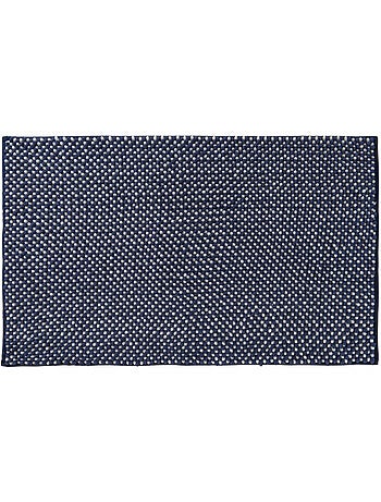 Alfombra de baño bicolor con borreguillo de poliéster antideslizante 50 x 80 cm Guy Levasseur