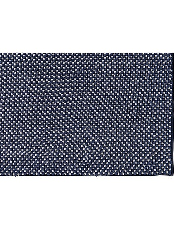 Alfombra de baño bicolor con borreguillo de poliéster antideslizante 50 x 80 cm Guy Levasseur