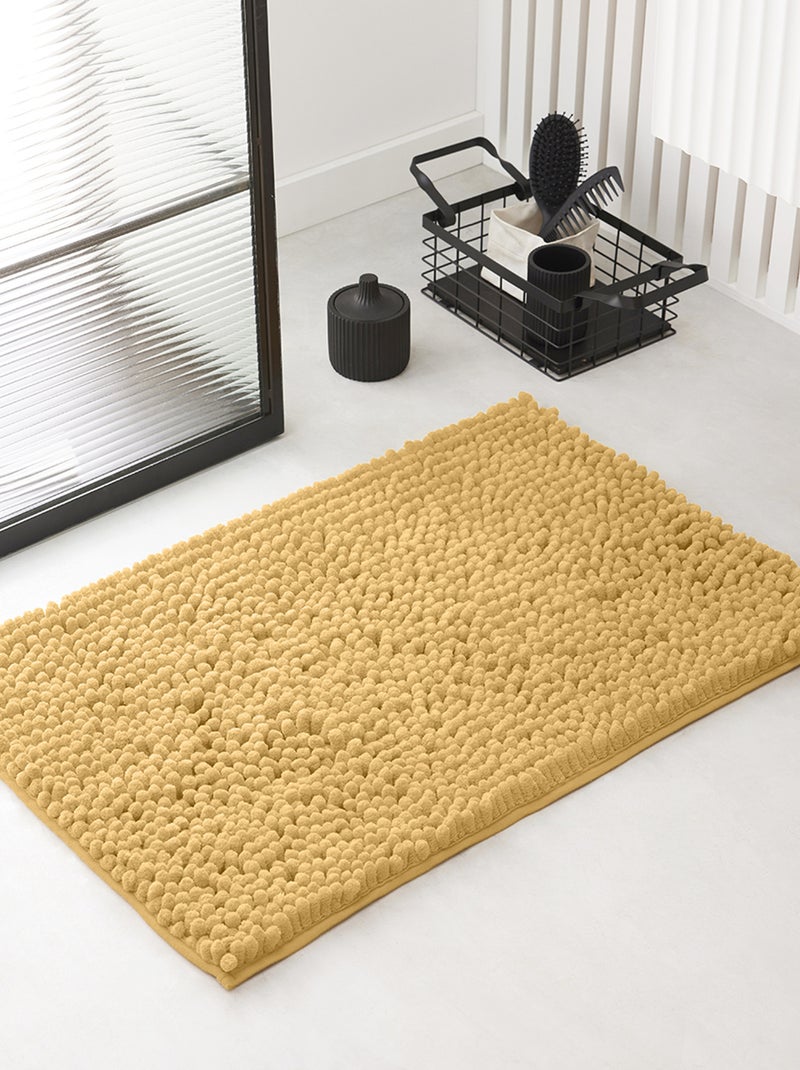 Alfombra de baño 'big bubble' amarillo - Kiabi