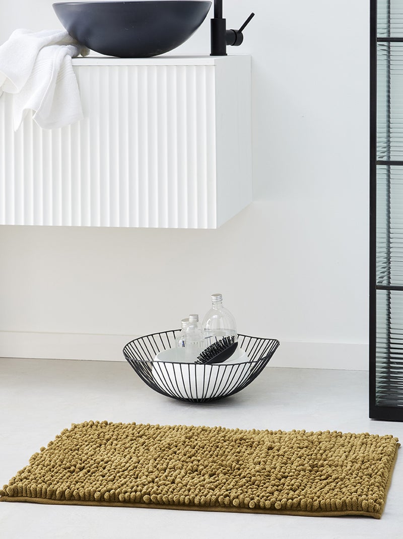 Alfombra de baño 'big bubble' bronce - Kiabi