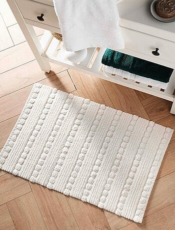 Alfombra de Baño Cleonis Uni con Relieves