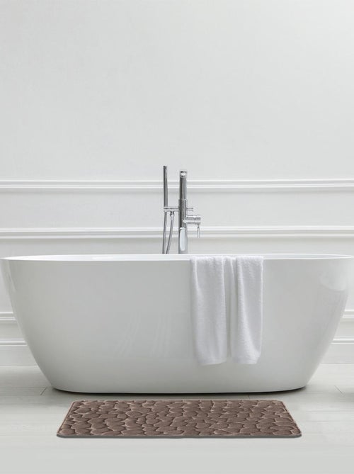 Alfombra de baño con memoria de forma antideslizante – MINERAL – Guy Levasseur - Kiabi Alfombra de baño con memoria de forma antideslizante – MINERAL – Guy Levasseur - Kiabi