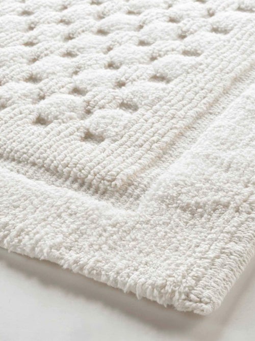 Alfombra de Baño Damaris Uni con Relieves - Kiabi