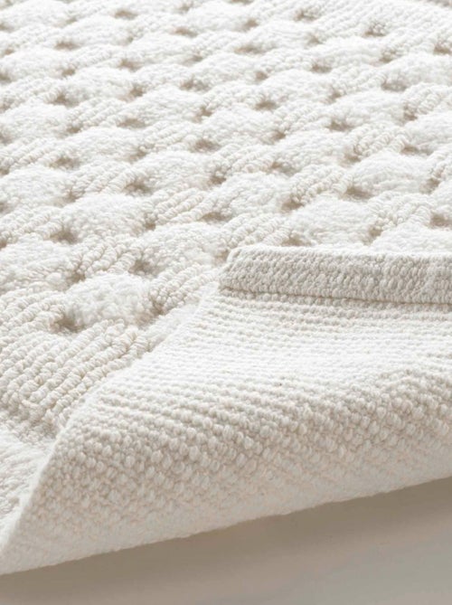 Alfombra de Baño Damaris Uni con Relieves - Kiabi