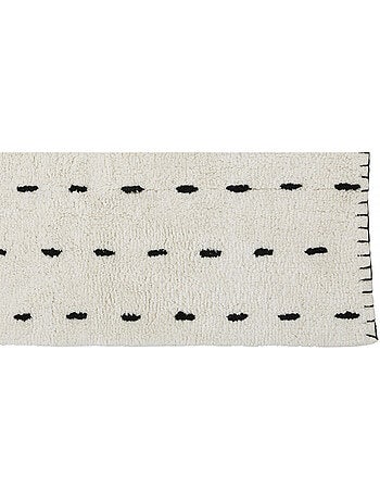 Alfombra de baño de algodón de 1 cm con motivo horse point 60 x 120 cm Guy Levasseur
