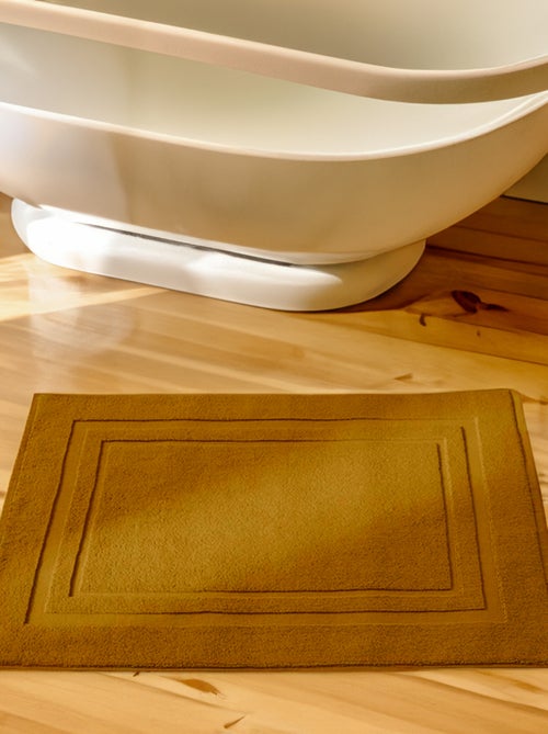 Alfombra de baño de algodón peinado - Kiabi