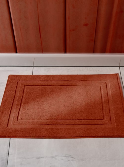 Alfombra de baño de algodón peinado - Kiabi
