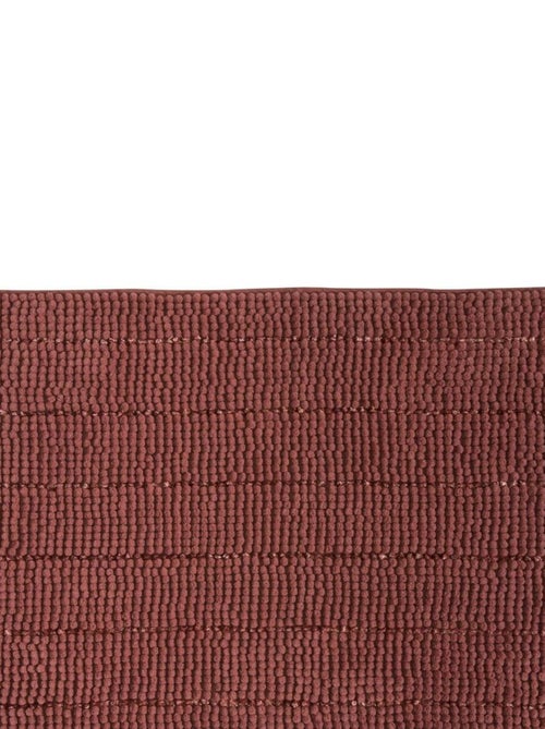 Alfombra de baño de chenilla, 50 x 70 cm, lisa - Kiabi