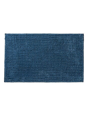 Alfombra de baño de chenilla de 50 x 80 cm, de poliéster liso