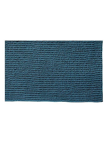 Alfombra de baño de chenilla de 60 x 180 cm, de poliéster liso
